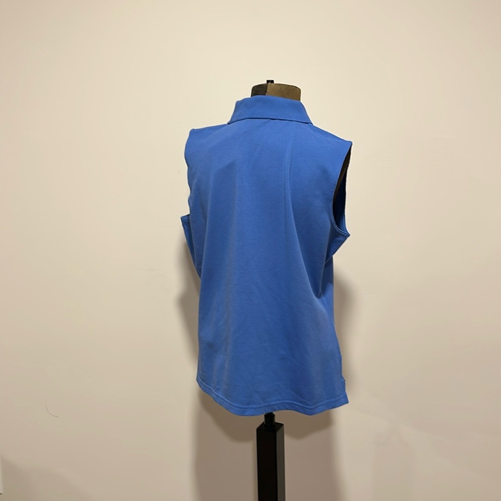 Brooks Brothers Sleeveless Collared Polo Shirt Women's XL Cotton - Picture 4 of 8